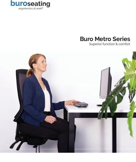 Buro Metro Series brochure title page
