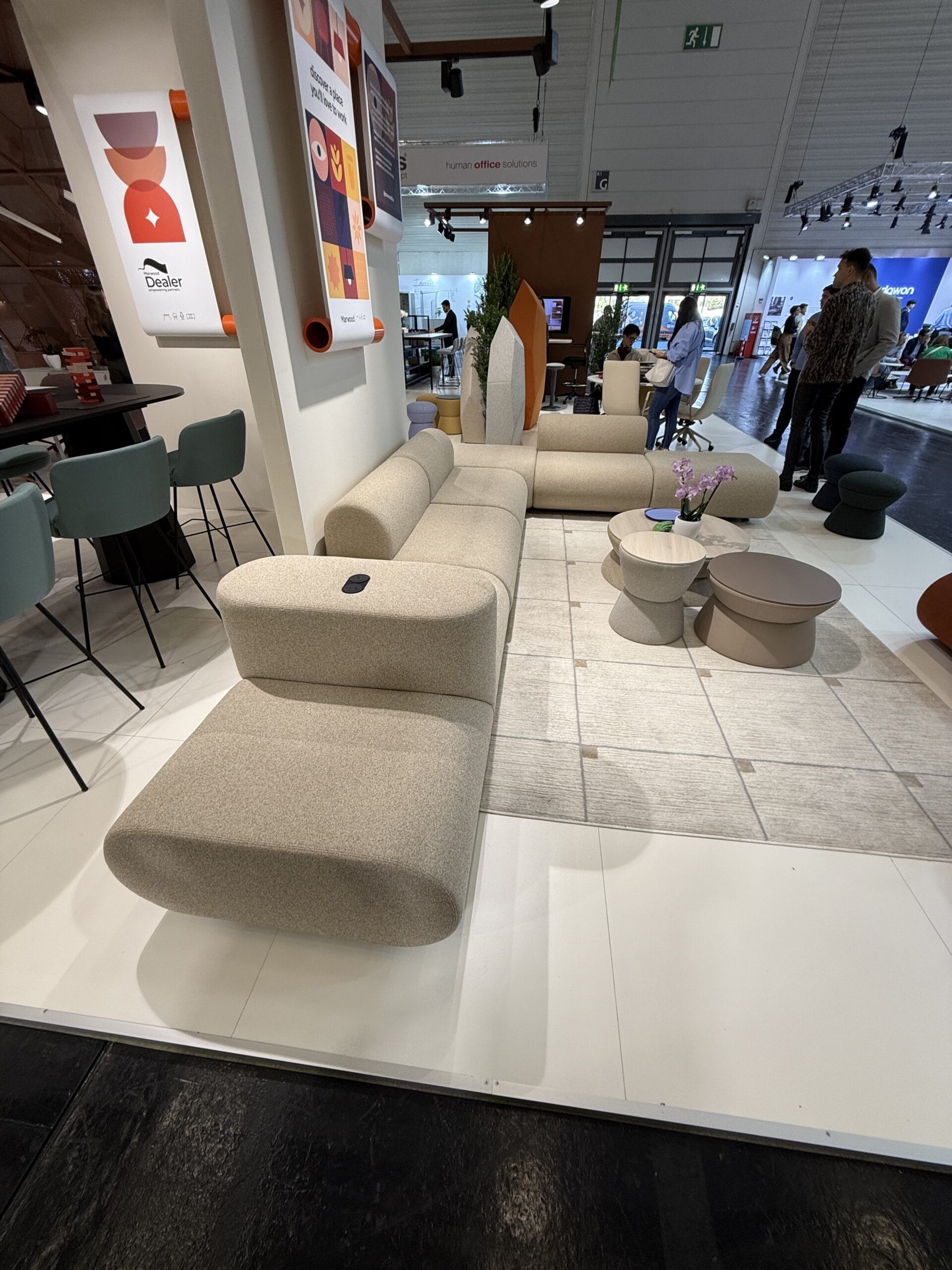 koffer collaborative seating at orgatec 2024