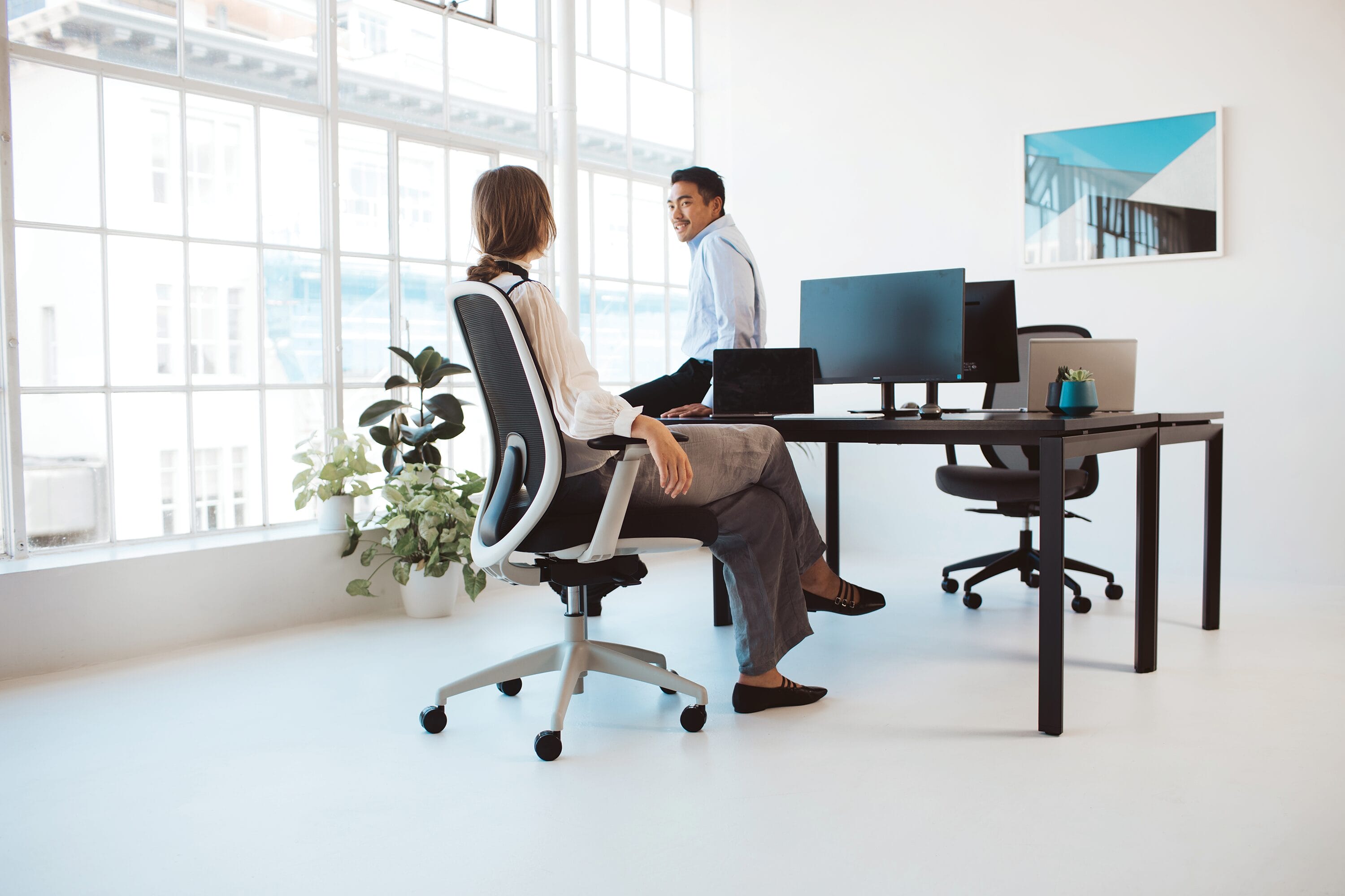 Buro Force office chair with synchro mechanism